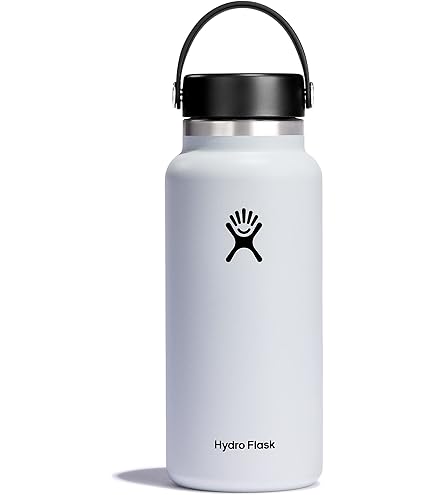 Hydro Flask ホワイト Amazon限定 タンブラー・水筒 Amazon.com: Hydro Flask 32 Oz Travel Tumbler with Handle, Lid and